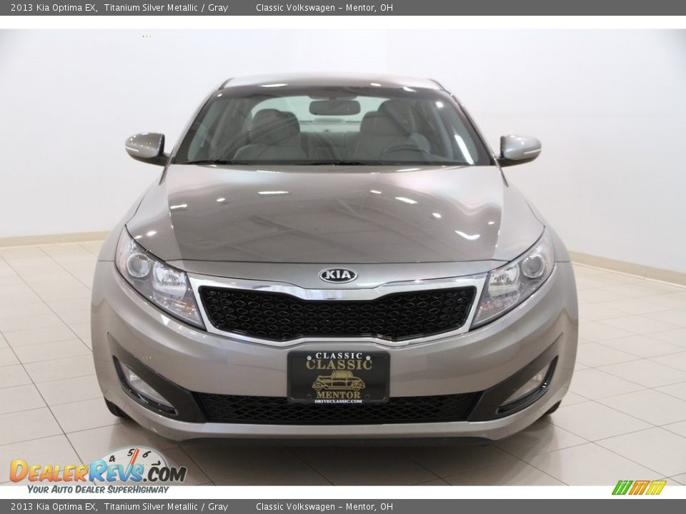 2013 Kia Optima EX Titanium Silver Metallic / Gray Photo #2