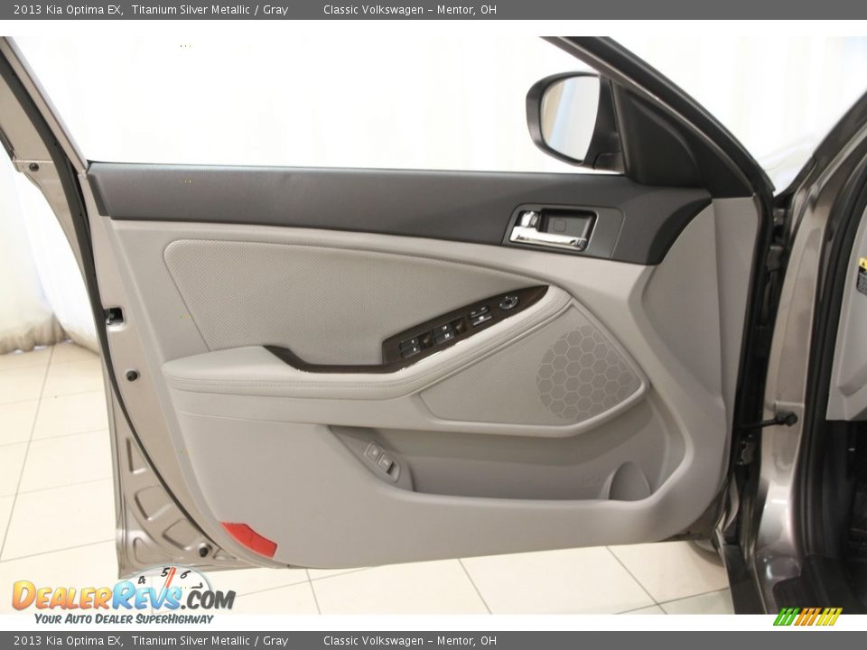 2013 Kia Optima EX Titanium Silver Metallic / Gray Photo #4