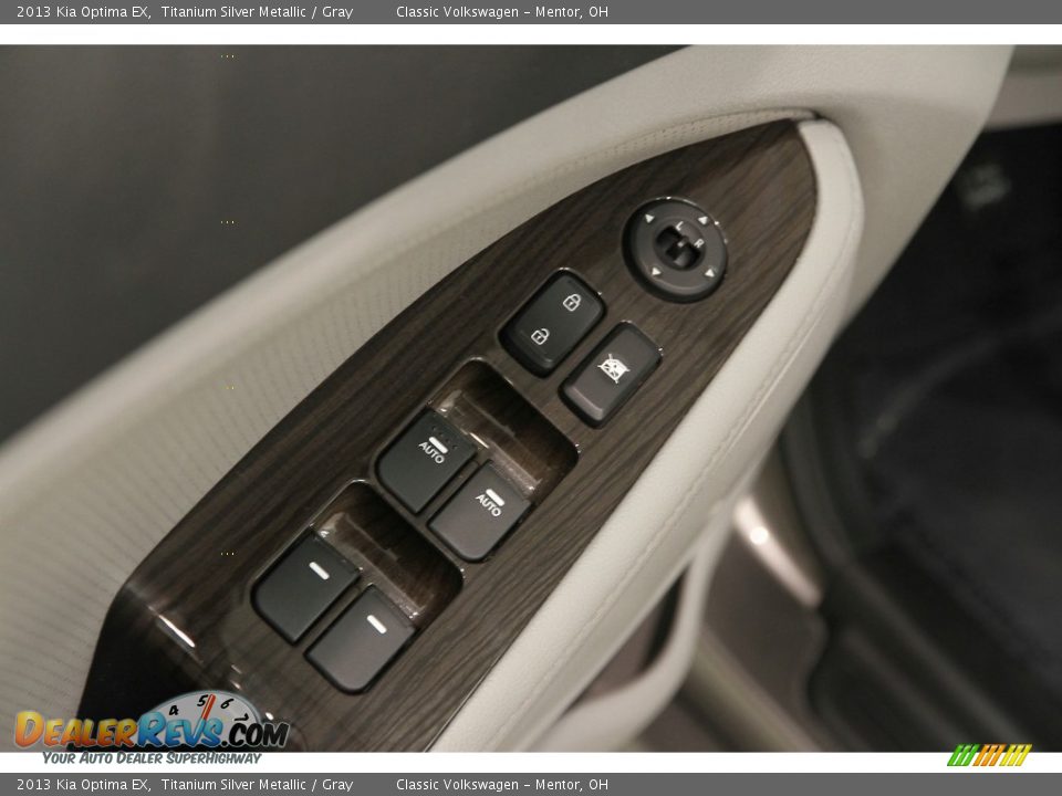 2013 Kia Optima EX Titanium Silver Metallic / Gray Photo #5