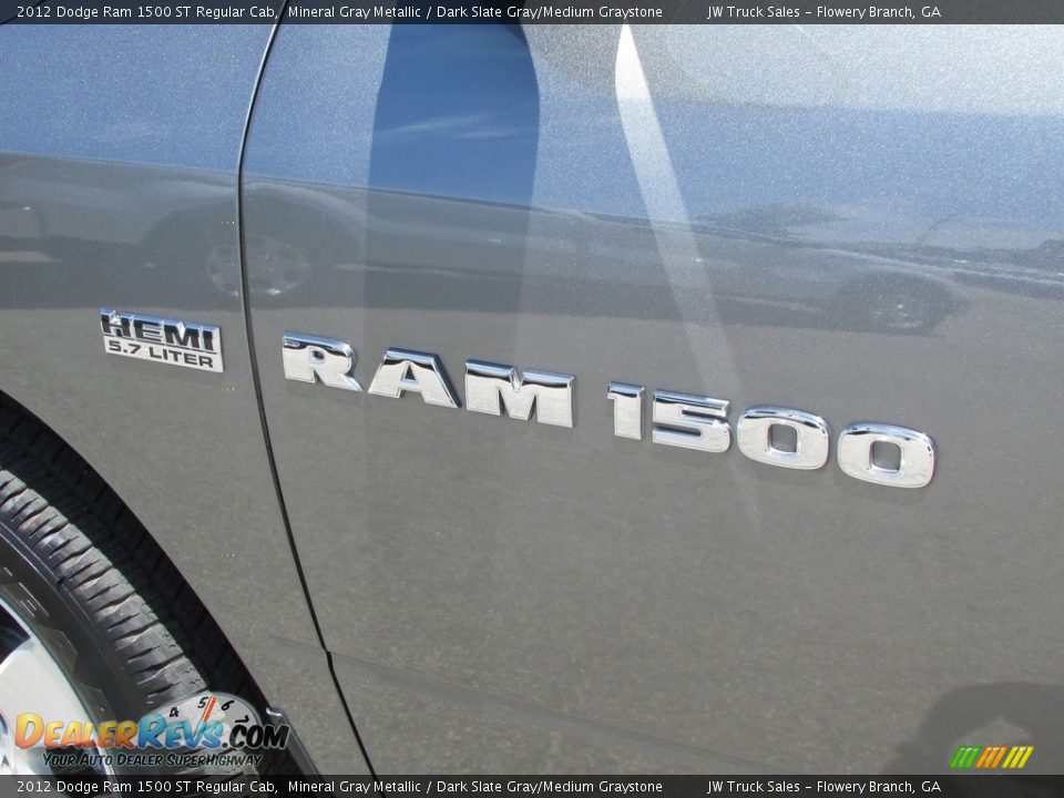 2012 Dodge Ram 1500 ST Regular Cab Mineral Gray Metallic / Dark Slate Gray/Medium Graystone Photo #9
