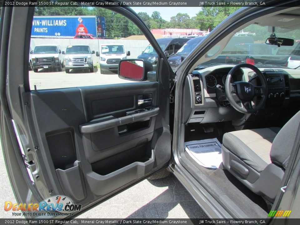 2012 Dodge Ram 1500 ST Regular Cab Mineral Gray Metallic / Dark Slate Gray/Medium Graystone Photo #15
