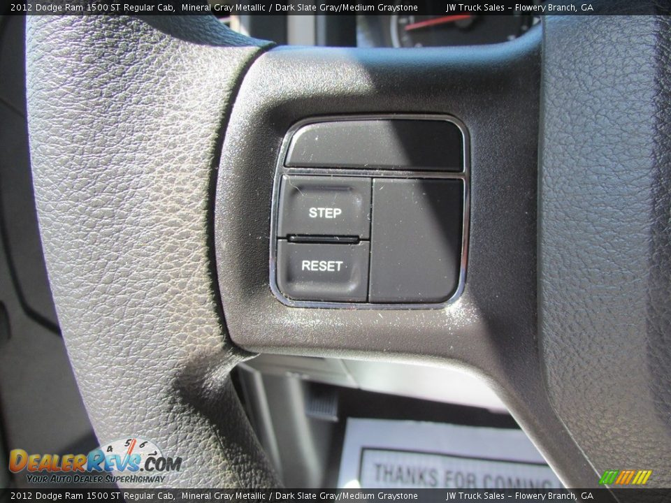 2012 Dodge Ram 1500 ST Regular Cab Mineral Gray Metallic / Dark Slate Gray/Medium Graystone Photo #21
