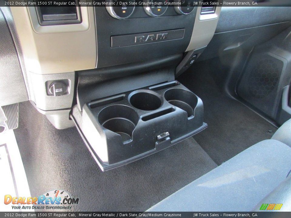 2012 Dodge Ram 1500 ST Regular Cab Mineral Gray Metallic / Dark Slate Gray/Medium Graystone Photo #24