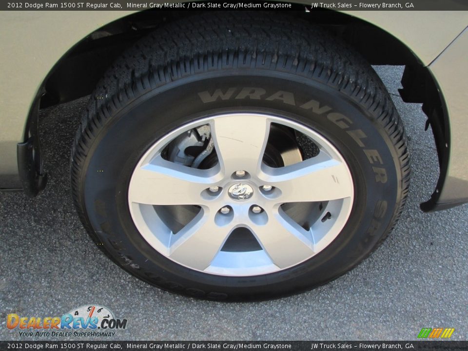 2012 Dodge Ram 1500 ST Regular Cab Mineral Gray Metallic / Dark Slate Gray/Medium Graystone Photo #34