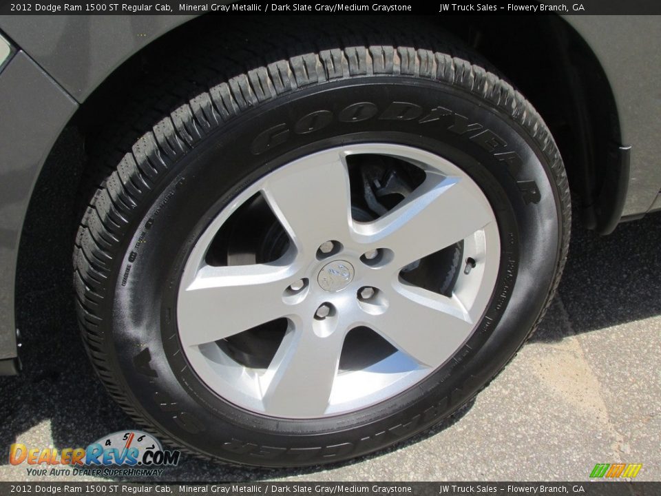 2012 Dodge Ram 1500 ST Regular Cab Mineral Gray Metallic / Dark Slate Gray/Medium Graystone Photo #36