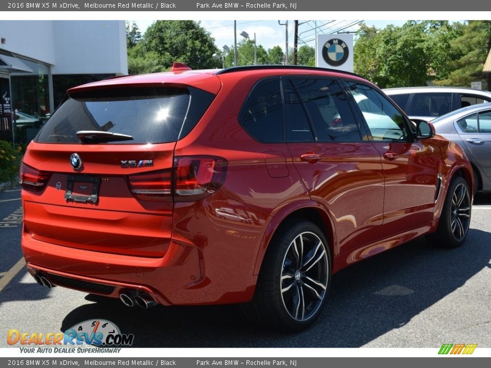 2016 BMW X5 M xDrive Melbourne Red Metallic / Black Photo #3