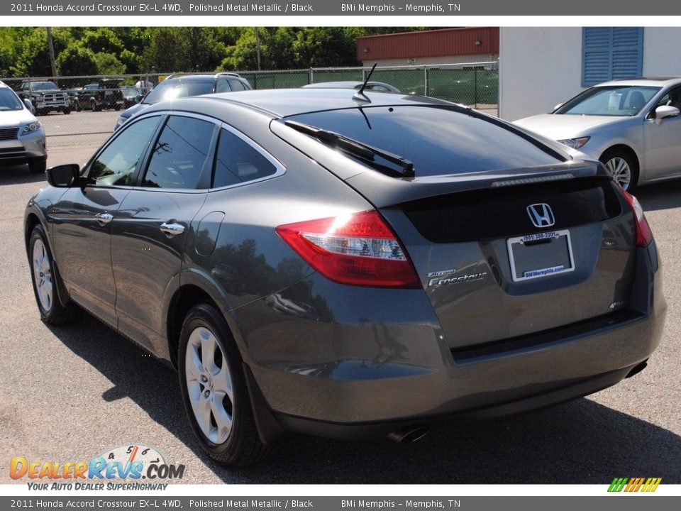 2011 Honda Accord Crosstour EX-L 4WD Polished Metal Metallic / Black Photo #3