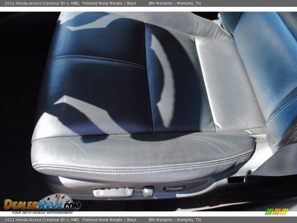 2011 Honda Accord Crosstour EX-L 4WD Polished Metal Metallic / Black Photo #12