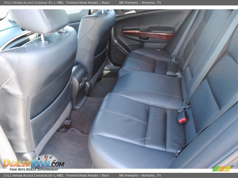 2011 Honda Accord Crosstour EX-L 4WD Polished Metal Metallic / Black Photo #20