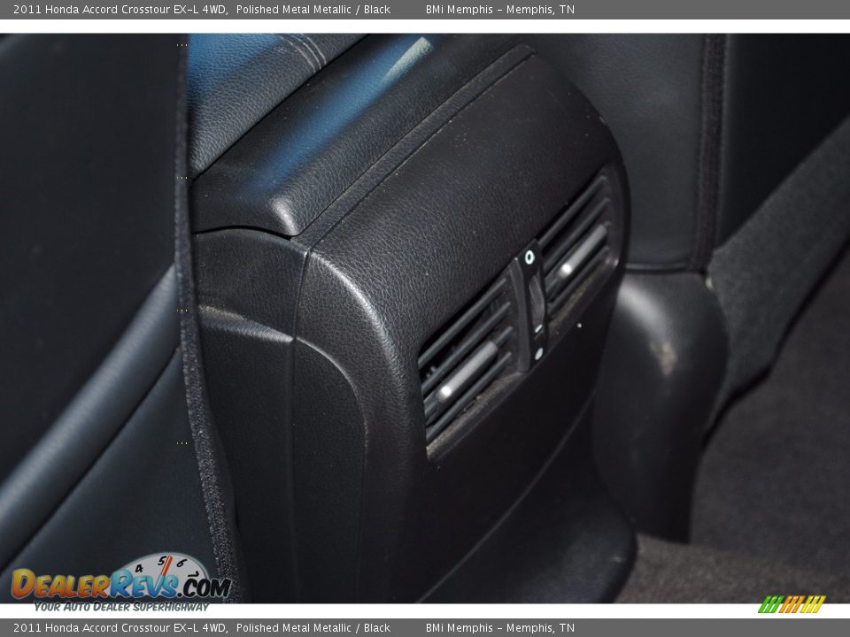 2011 Honda Accord Crosstour EX-L 4WD Polished Metal Metallic / Black Photo #21