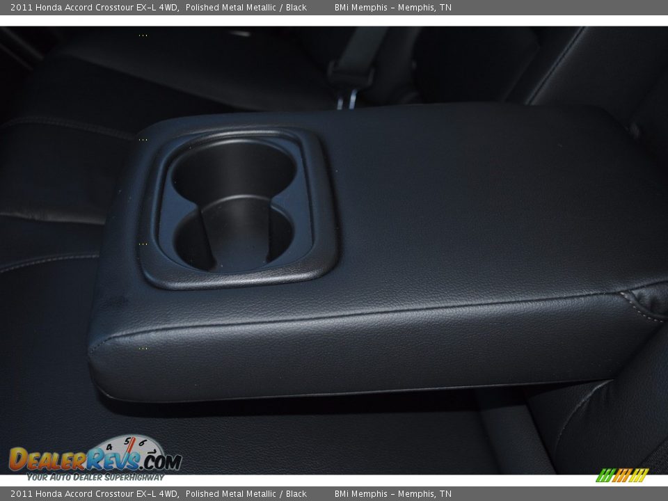 2011 Honda Accord Crosstour EX-L 4WD Polished Metal Metallic / Black Photo #22