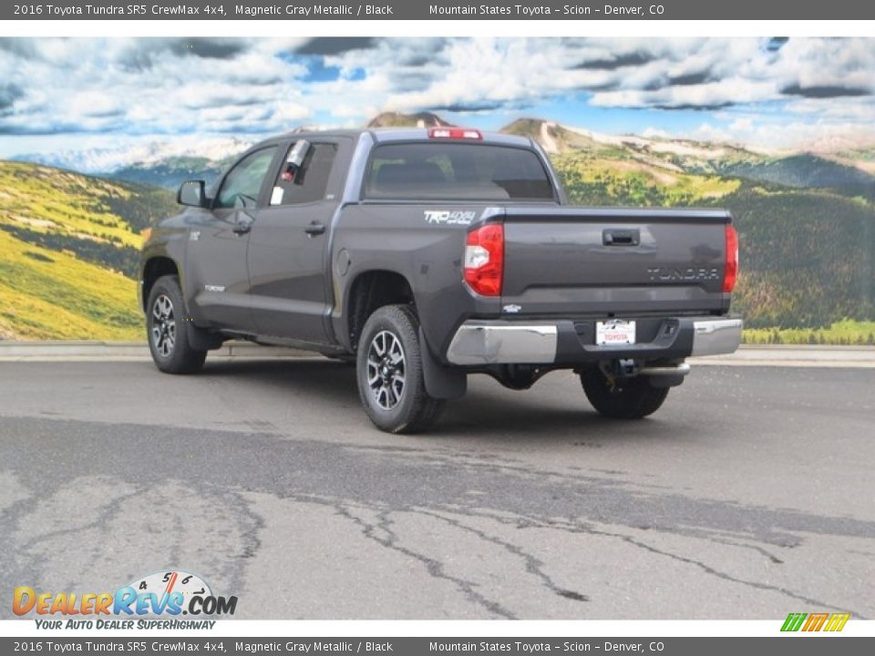 2016 Toyota Tundra SR5 CrewMax 4x4 Magnetic Gray Metallic / Black Photo #3