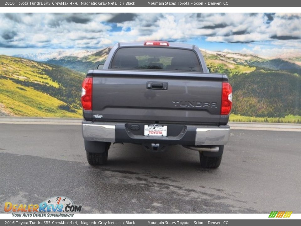 2016 Toyota Tundra SR5 CrewMax 4x4 Magnetic Gray Metallic / Black Photo #4