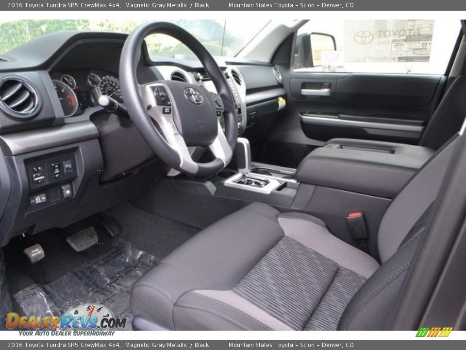 2016 Toyota Tundra SR5 CrewMax 4x4 Magnetic Gray Metallic / Black Photo #5