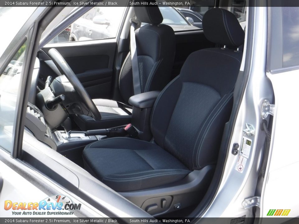 2014 Subaru Forester 2.5i Premium Ice Silver Metallic / Black Photo #20