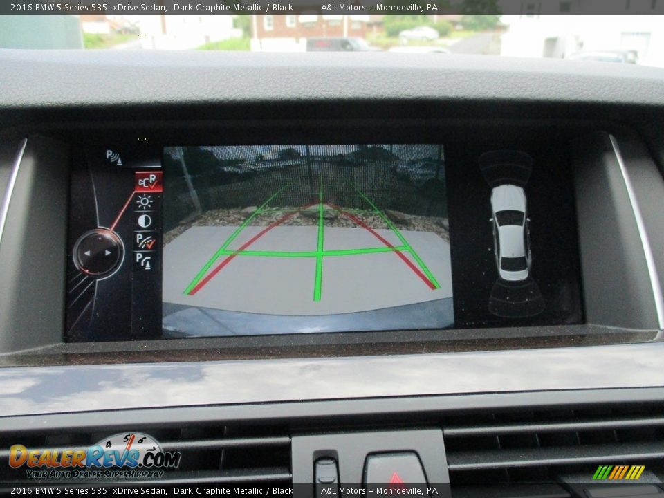 2016 BMW 5 Series 535i xDrive Sedan Dark Graphite Metallic / Black Photo #17