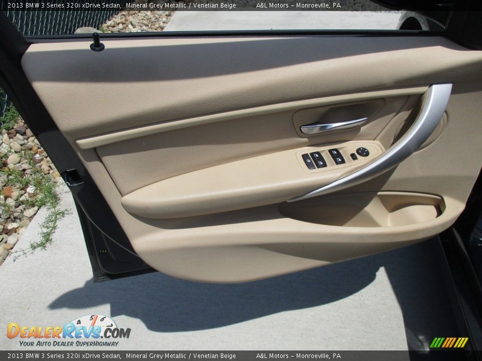 2013 BMW 3 Series 320i xDrive Sedan Mineral Grey Metallic / Venetian Beige Photo #10