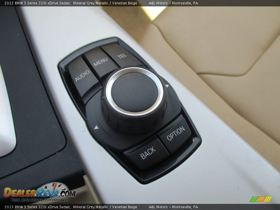 2013 BMW 3 Series 320i xDrive Sedan Mineral Grey Metallic / Venetian Beige Photo #17