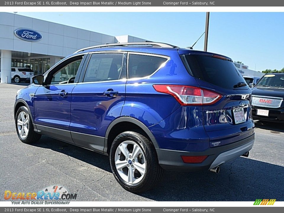 2013 Ford Escape SE 1.6L EcoBoost Deep Impact Blue Metallic / Medium Light Stone Photo #5