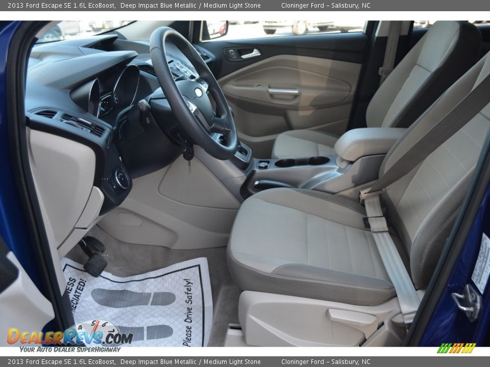 2013 Ford Escape SE 1.6L EcoBoost Deep Impact Blue Metallic / Medium Light Stone Photo #9
