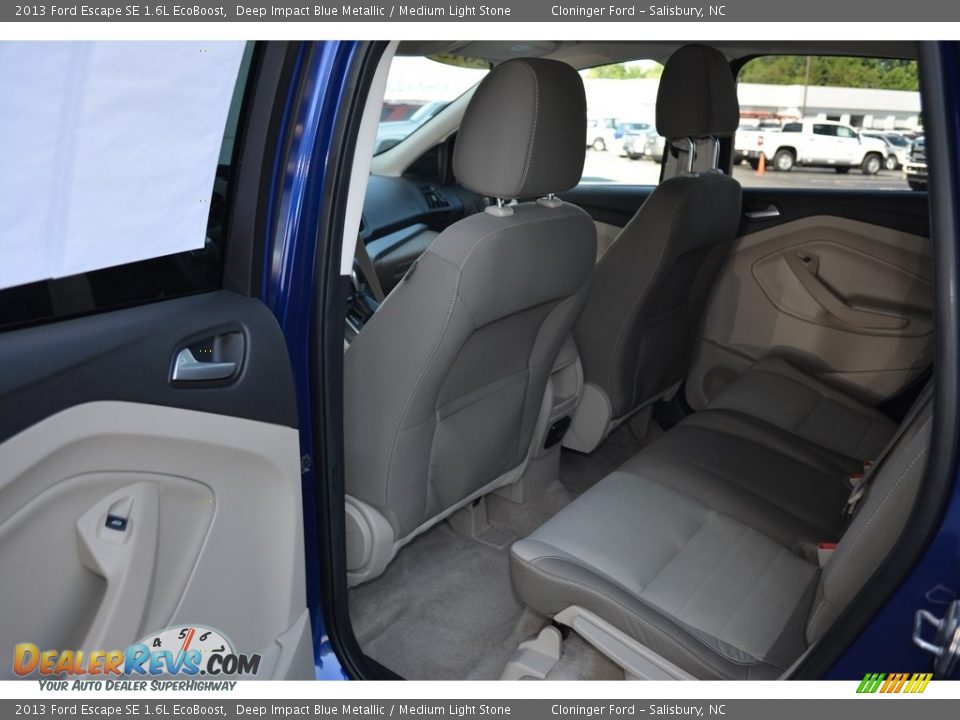 2013 Ford Escape SE 1.6L EcoBoost Deep Impact Blue Metallic / Medium Light Stone Photo #11