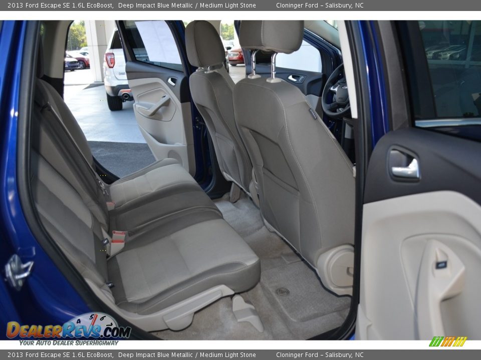 2013 Ford Escape SE 1.6L EcoBoost Deep Impact Blue Metallic / Medium Light Stone Photo #13