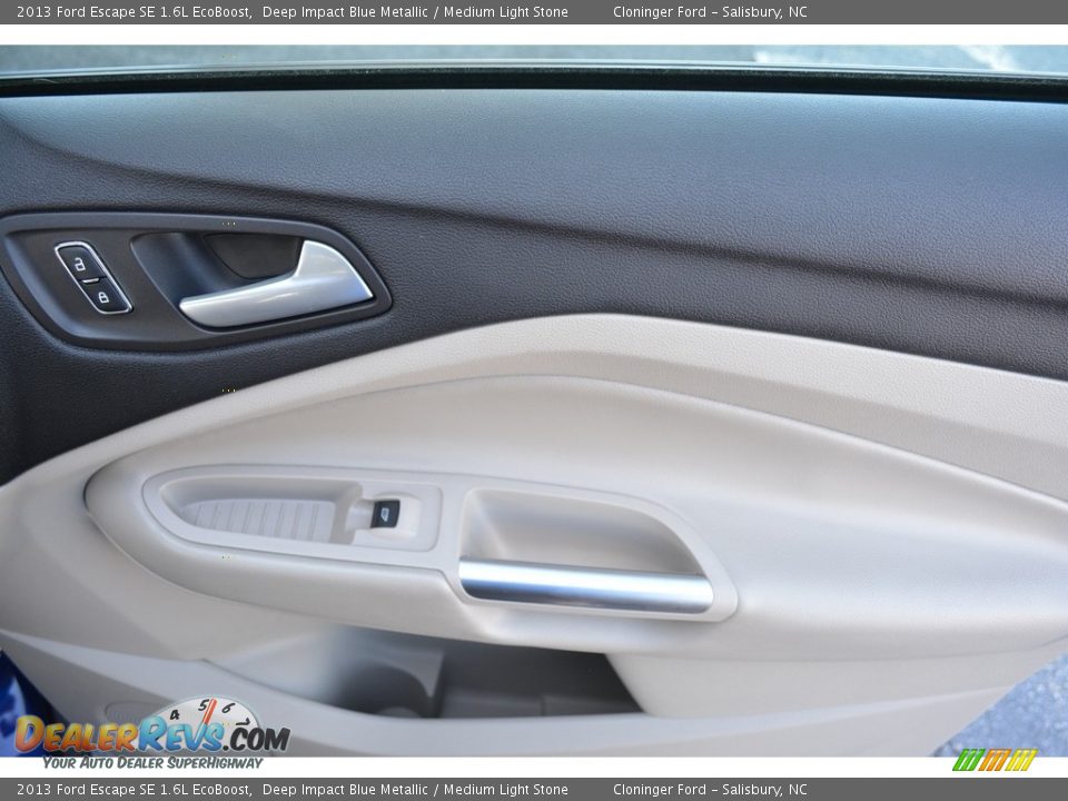 2013 Ford Escape SE 1.6L EcoBoost Deep Impact Blue Metallic / Medium Light Stone Photo #14