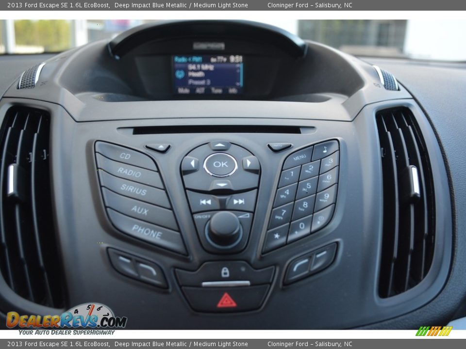 2013 Ford Escape SE 1.6L EcoBoost Deep Impact Blue Metallic / Medium Light Stone Photo #16
