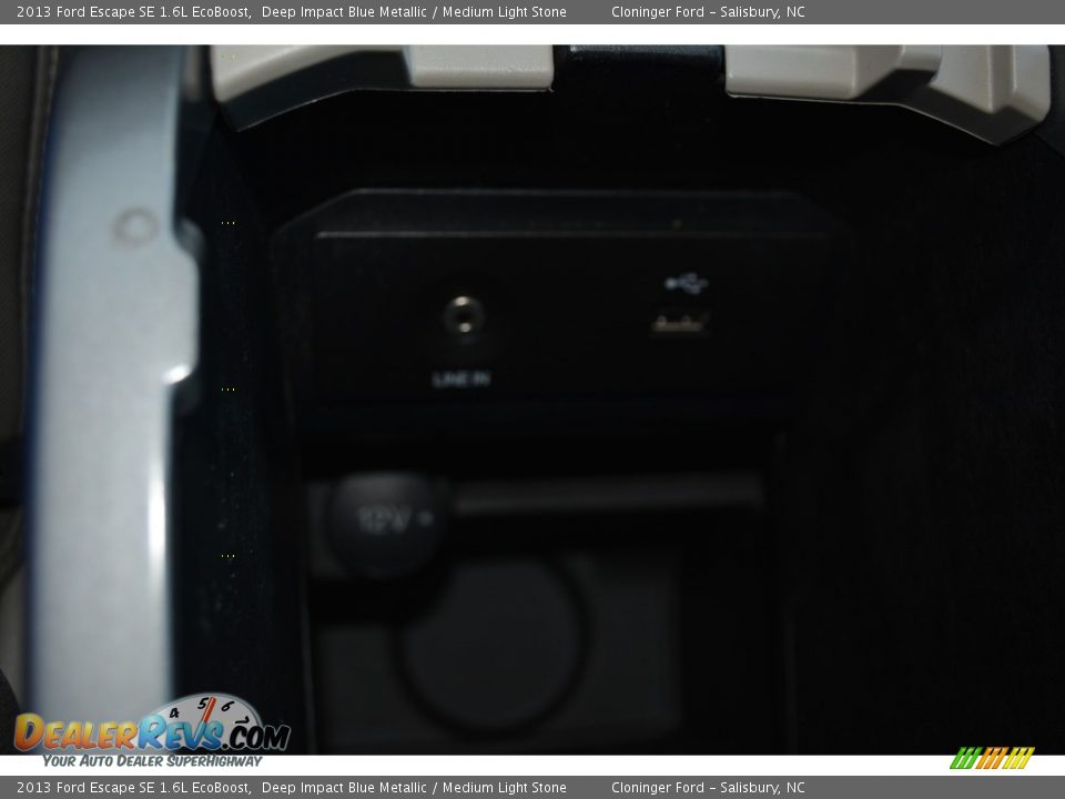 2013 Ford Escape SE 1.6L EcoBoost Deep Impact Blue Metallic / Medium Light Stone Photo #23