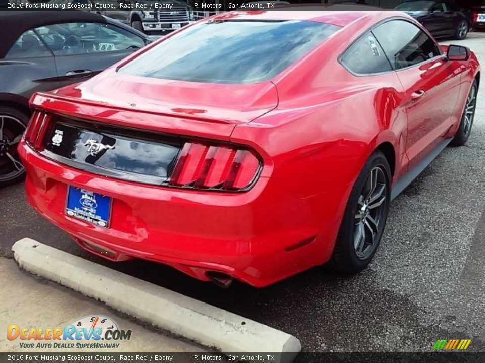 2016 Ford Mustang EcoBoost Coupe Race Red / Ebony Photo #15