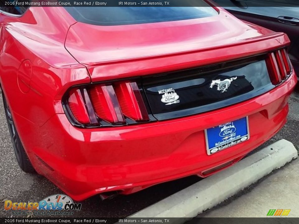 2016 Ford Mustang EcoBoost Coupe Race Red / Ebony Photo #17