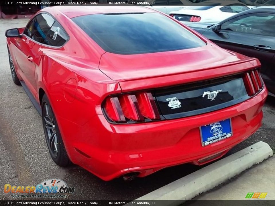 2016 Ford Mustang EcoBoost Coupe Race Red / Ebony Photo #18