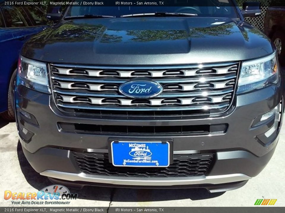 2016 Ford Explorer XLT Magnetic Metallic / Ebony Black Photo #16