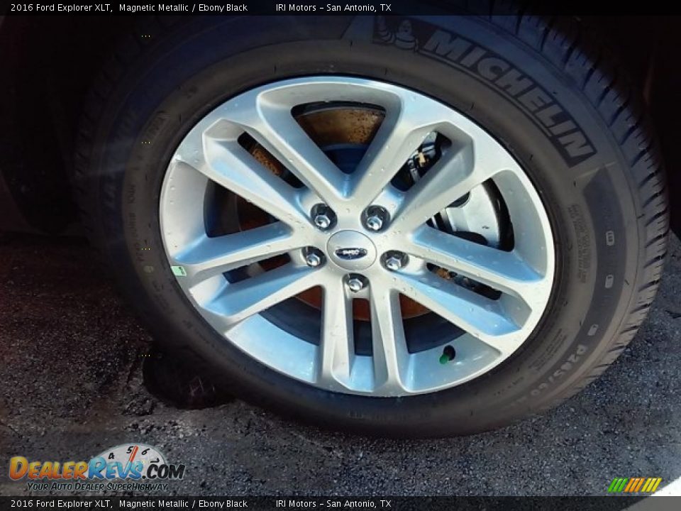 2016 Ford Explorer XLT Magnetic Metallic / Ebony Black Photo #17