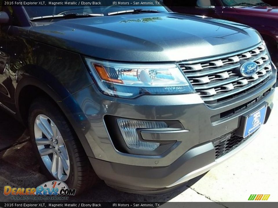 2016 Ford Explorer XLT Magnetic Metallic / Ebony Black Photo #18