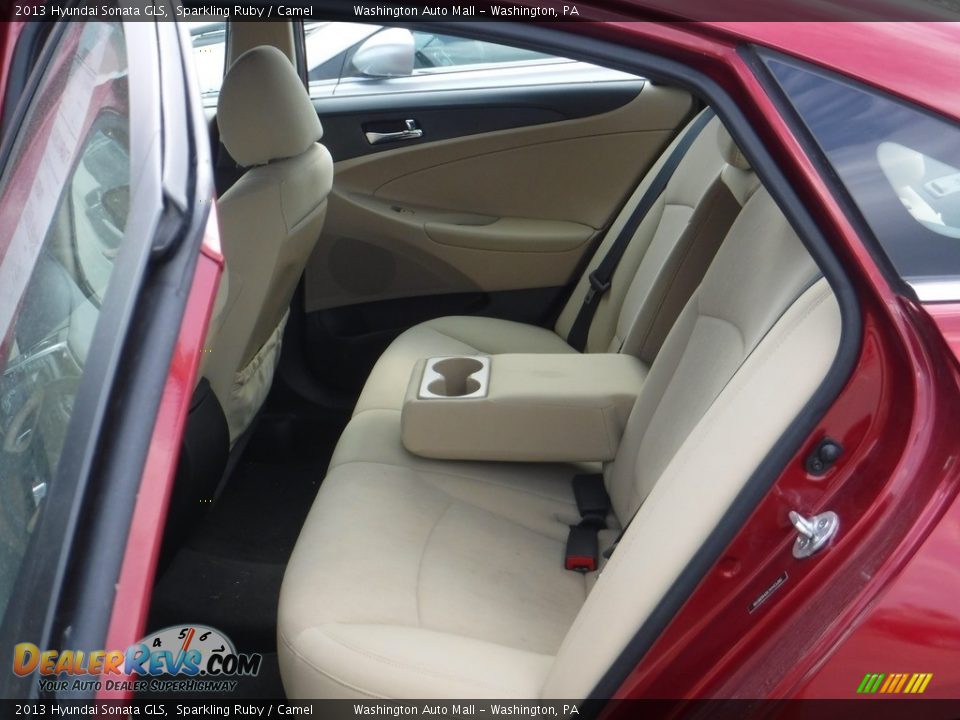 2013 Hyundai Sonata GLS Sparkling Ruby / Camel Photo #20