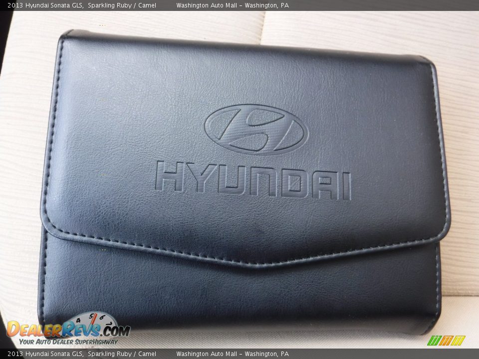 2013 Hyundai Sonata GLS Sparkling Ruby / Camel Photo #21
