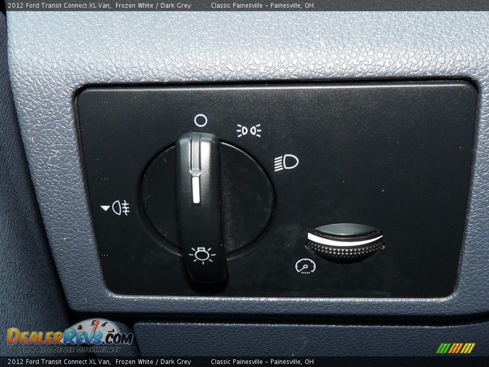 2012 Ford Transit Connect XL Van Frozen White / Dark Grey Photo #10