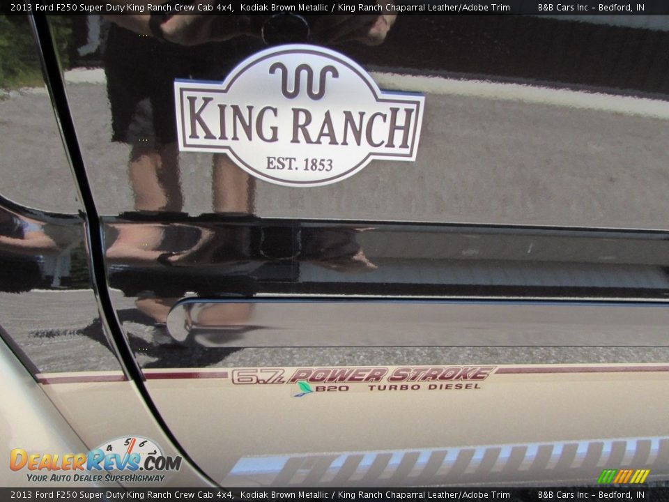 2013 Ford F250 Super Duty King Ranch Crew Cab 4x4 Kodiak Brown Metallic / King Ranch Chaparral Leather/Adobe Trim Photo #9