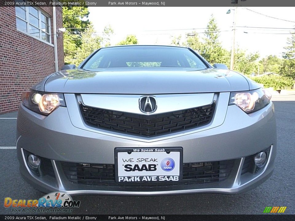 2009 Acura TSX Sedan Palladium Metallic / Ebony Photo #8