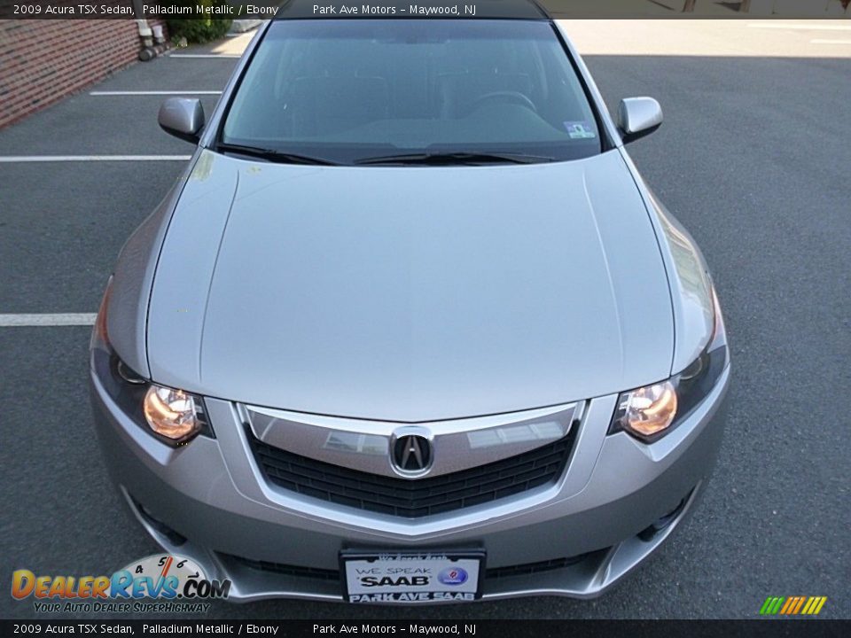 2009 Acura TSX Sedan Palladium Metallic / Ebony Photo #9