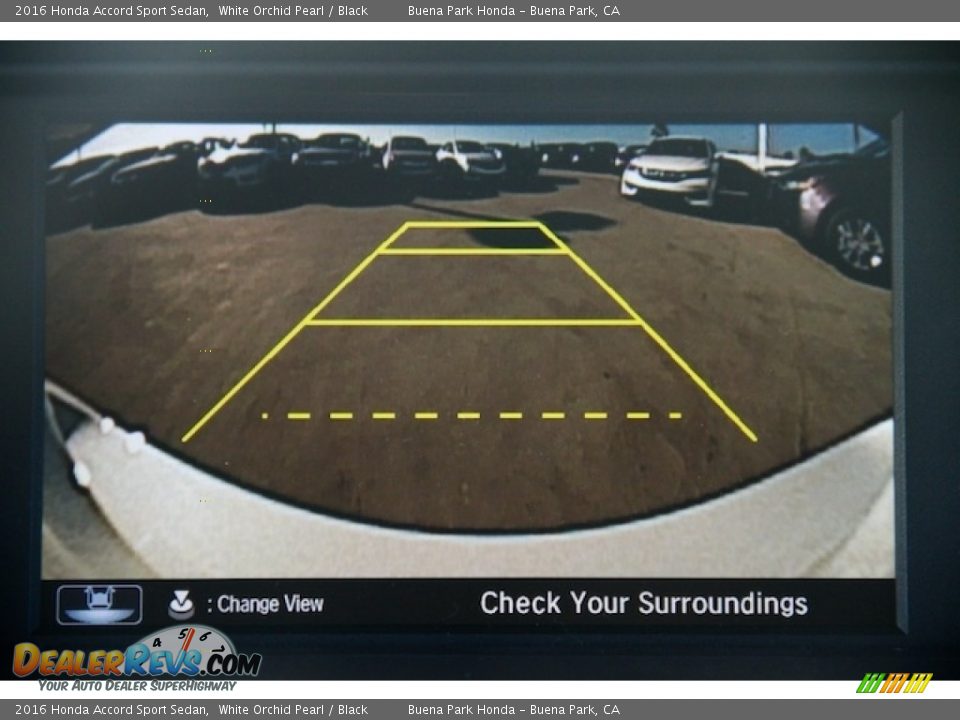 2016 Honda Accord Sport Sedan White Orchid Pearl / Black Photo #6