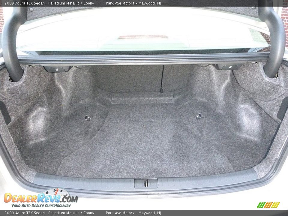 2009 Acura TSX Sedan Palladium Metallic / Ebony Photo #23