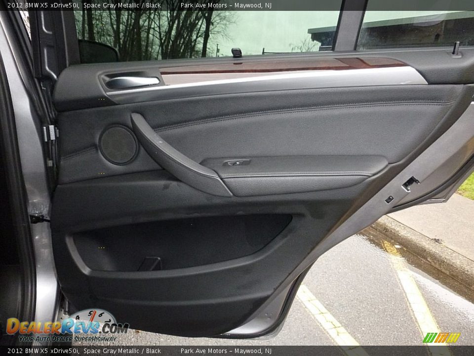 2012 BMW X5 xDrive50i Space Gray Metallic / Black Photo #16
