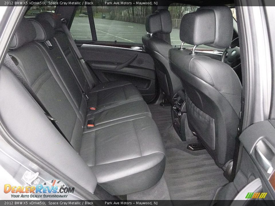 2012 BMW X5 xDrive50i Space Gray Metallic / Black Photo #18