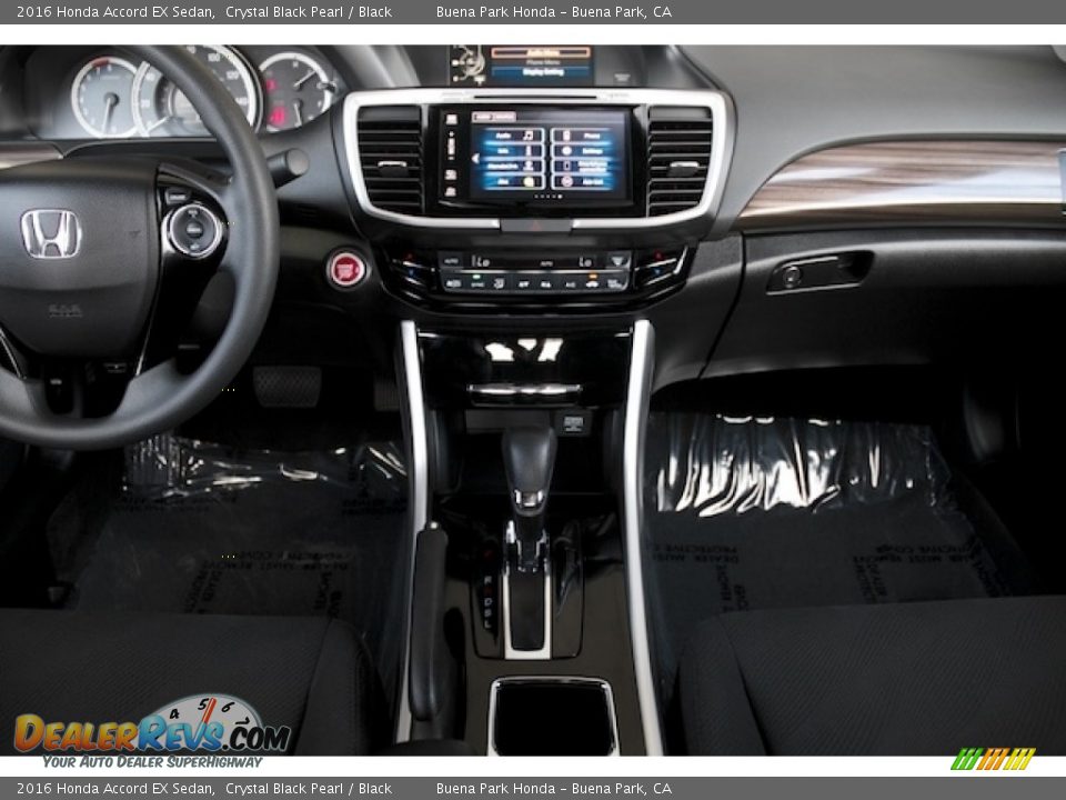 2016 Honda Accord EX Sedan Crystal Black Pearl / Black Photo #13
