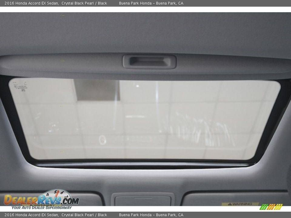 2016 Honda Accord EX Sedan Crystal Black Pearl / Black Photo #14