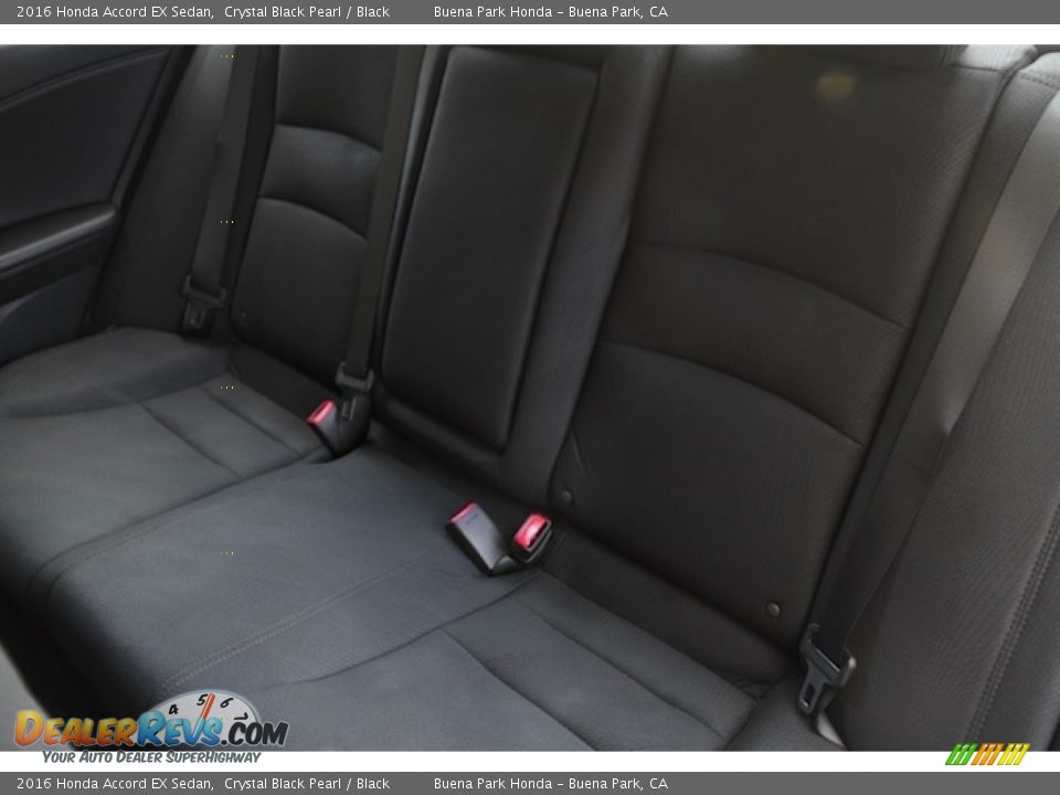 2016 Honda Accord EX Sedan Crystal Black Pearl / Black Photo #15