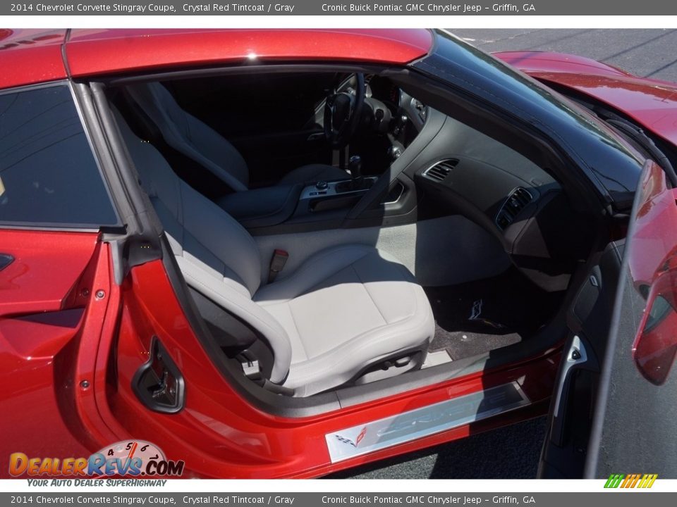 2014 Chevrolet Corvette Stingray Coupe Crystal Red Tintcoat / Gray Photo #15