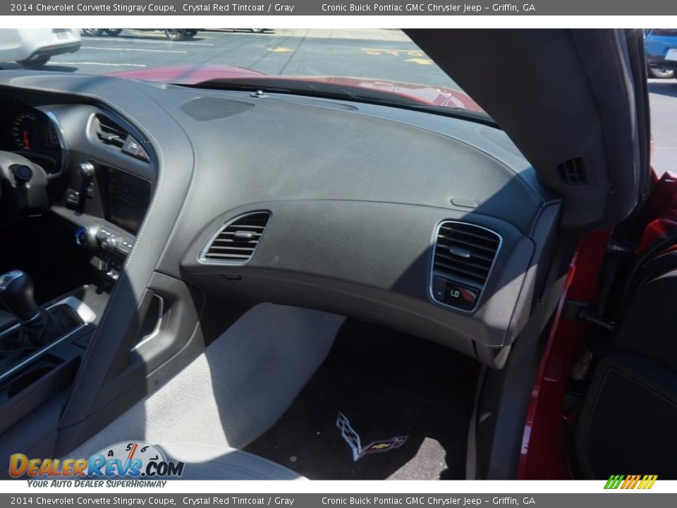 2014 Chevrolet Corvette Stingray Coupe Crystal Red Tintcoat / Gray Photo #16